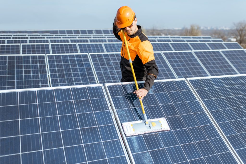 solar cleaning