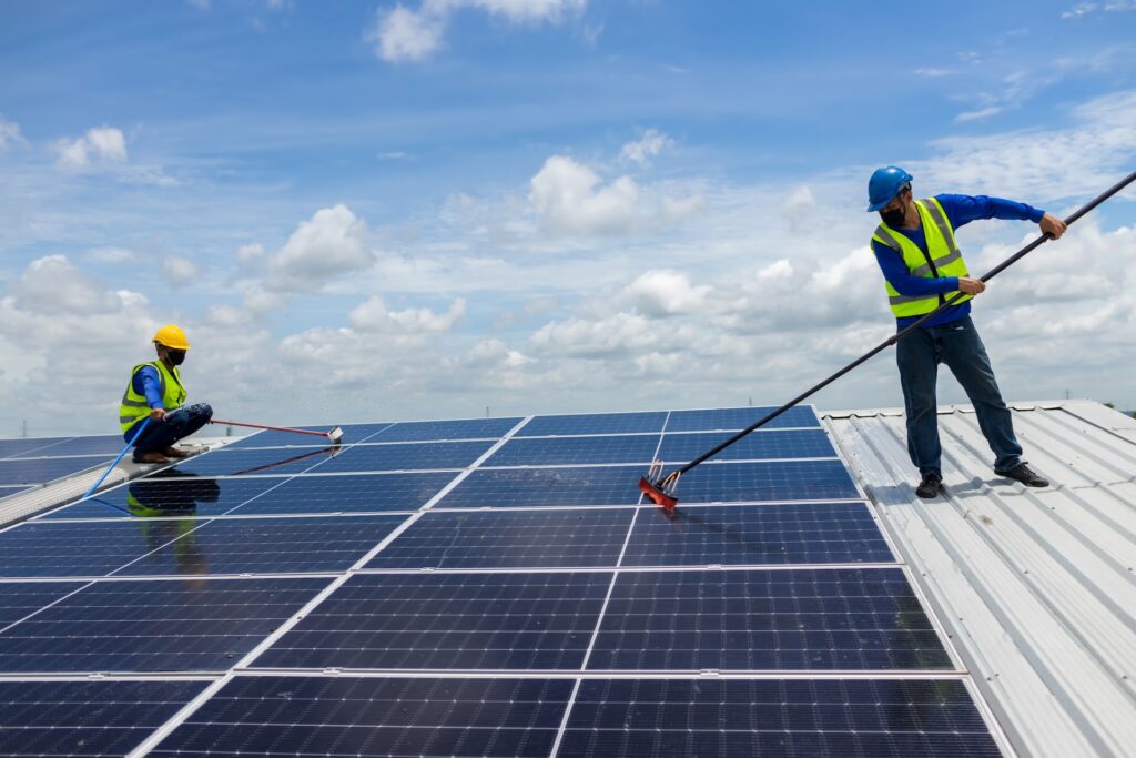 Solar Panel cleaning